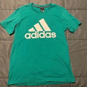 Adidas T-Shirt Green Size Medium